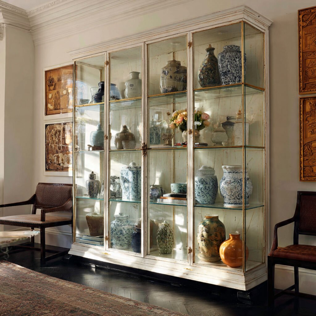 Glass-Front Display Cabinet Ideas