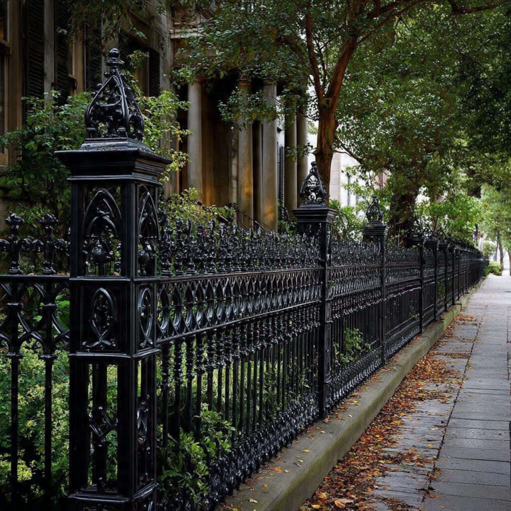 Gothic Fence Styling Ideas