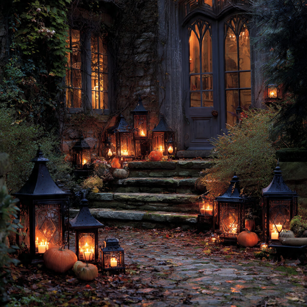 Halloween Lantern Yard Ideas
