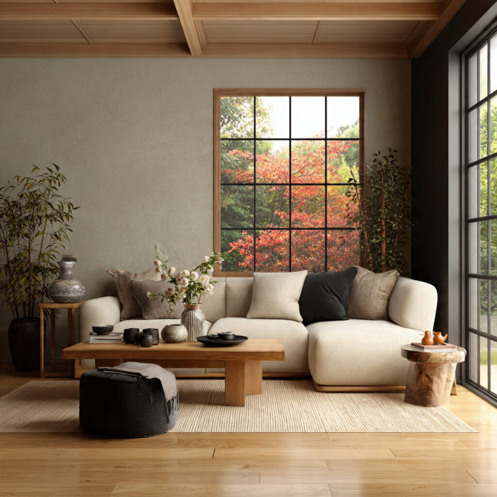 Japandi Living Room Ideas 2026