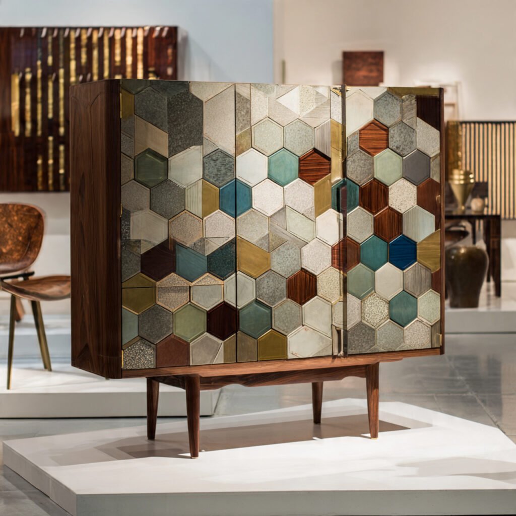 Mixed Material Cabinet Ideas