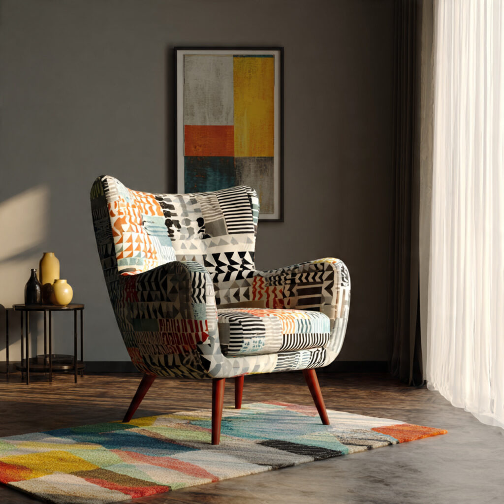 Patterned Fabric Chair Ideas