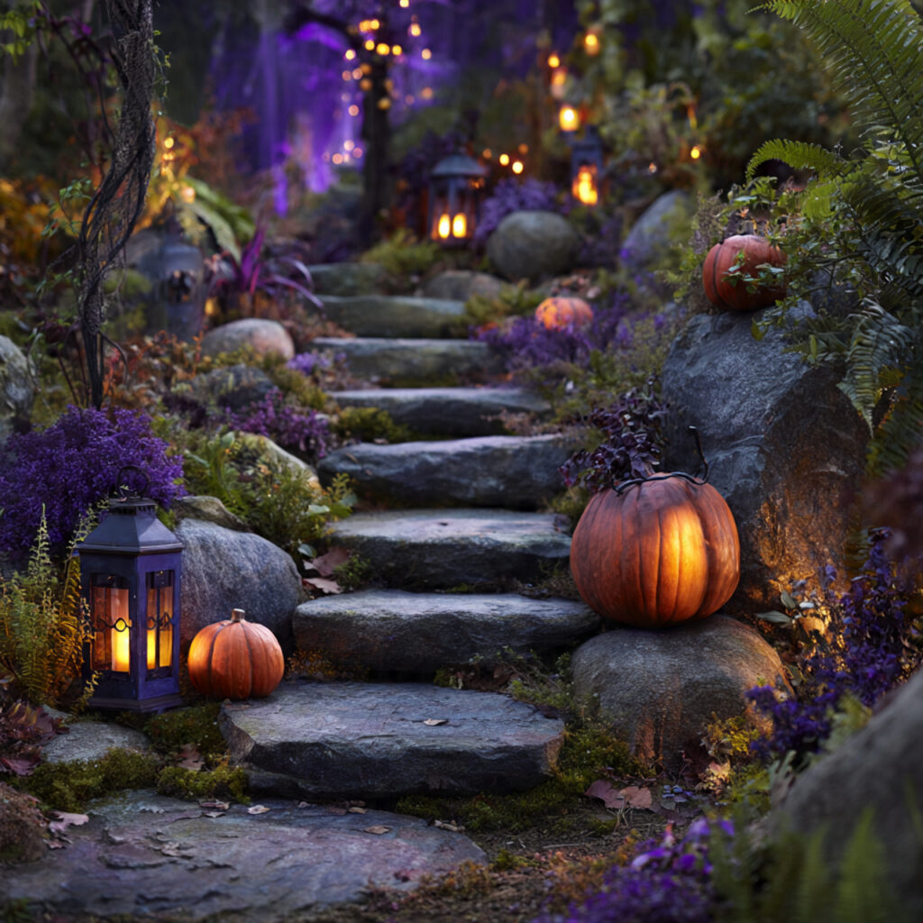 Mystical Halloween Garden Ideas