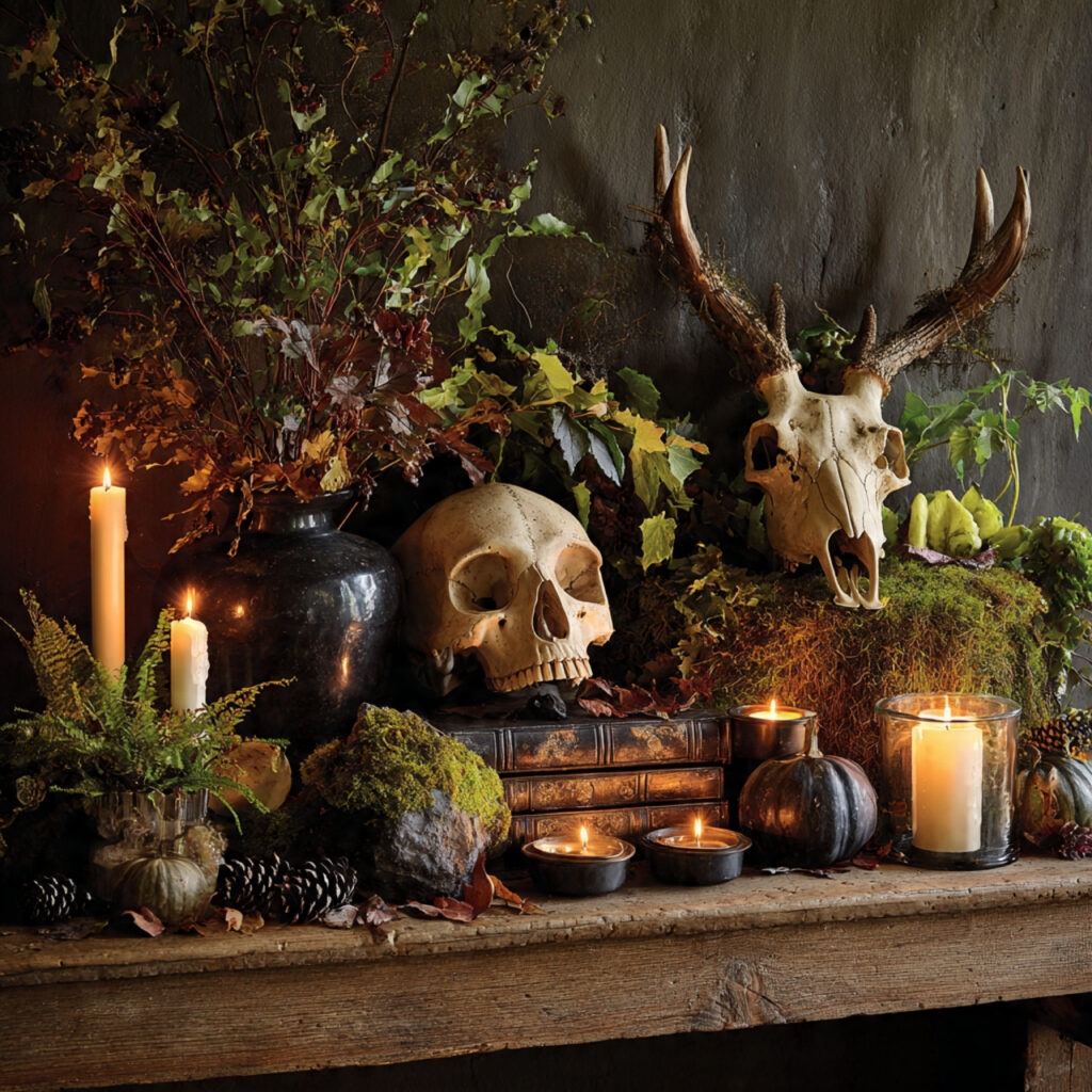 27 Ultimate Halloween Decor Ideas 2026 for Modern & Magical Vibes 22 Nature-Inspired Halloween Decor Ideas