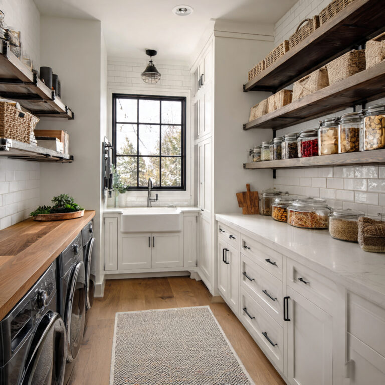 32 Pantry in Laundry Room Ideas 2026: Stylish, Smart & Space-Saving Designs 9 pantry in laundry room ideas 2026