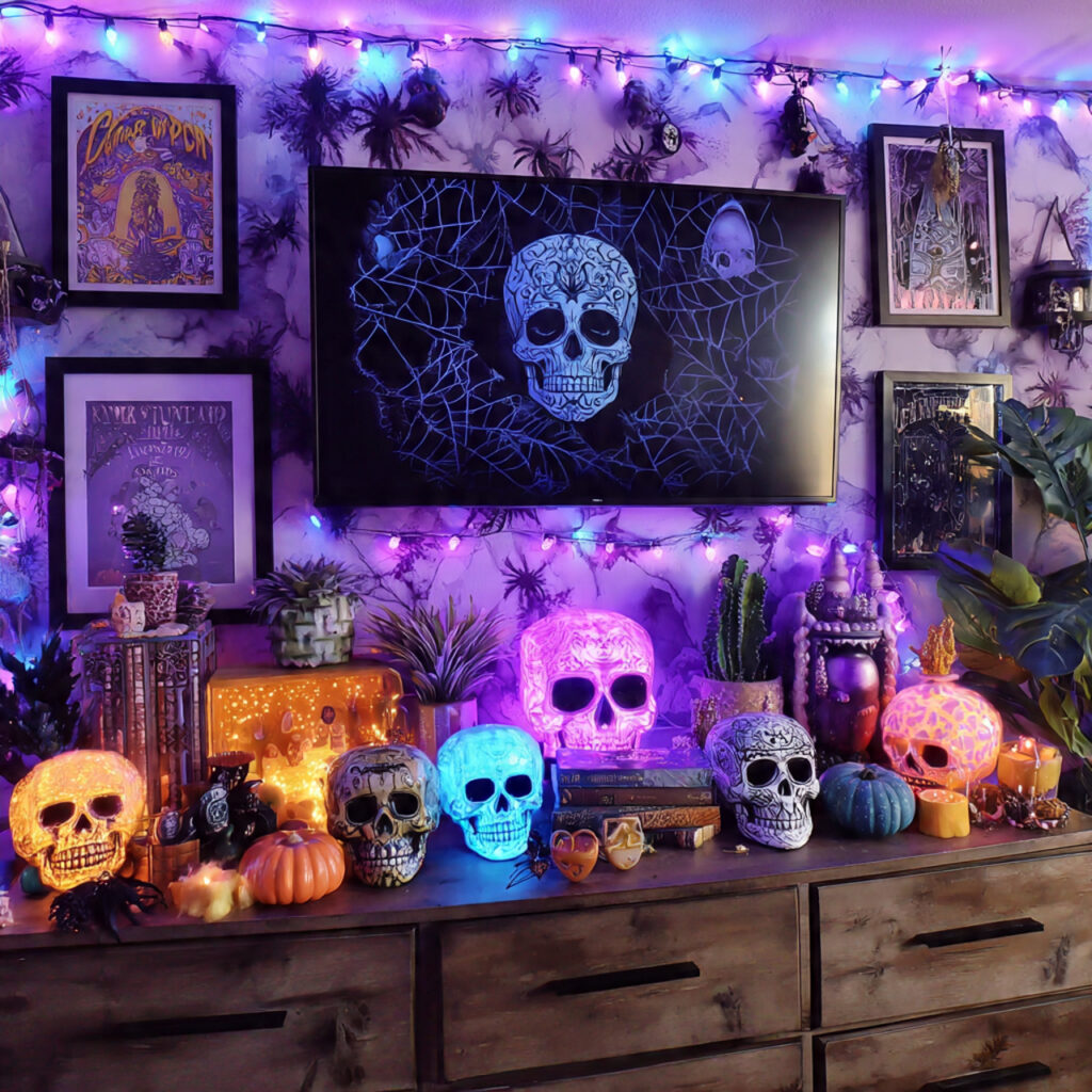 27 Ultimate Halloween Decor Ideas 2026 for Modern & Magical Vibes 15 Retro 90s Halloween Decor Ideas