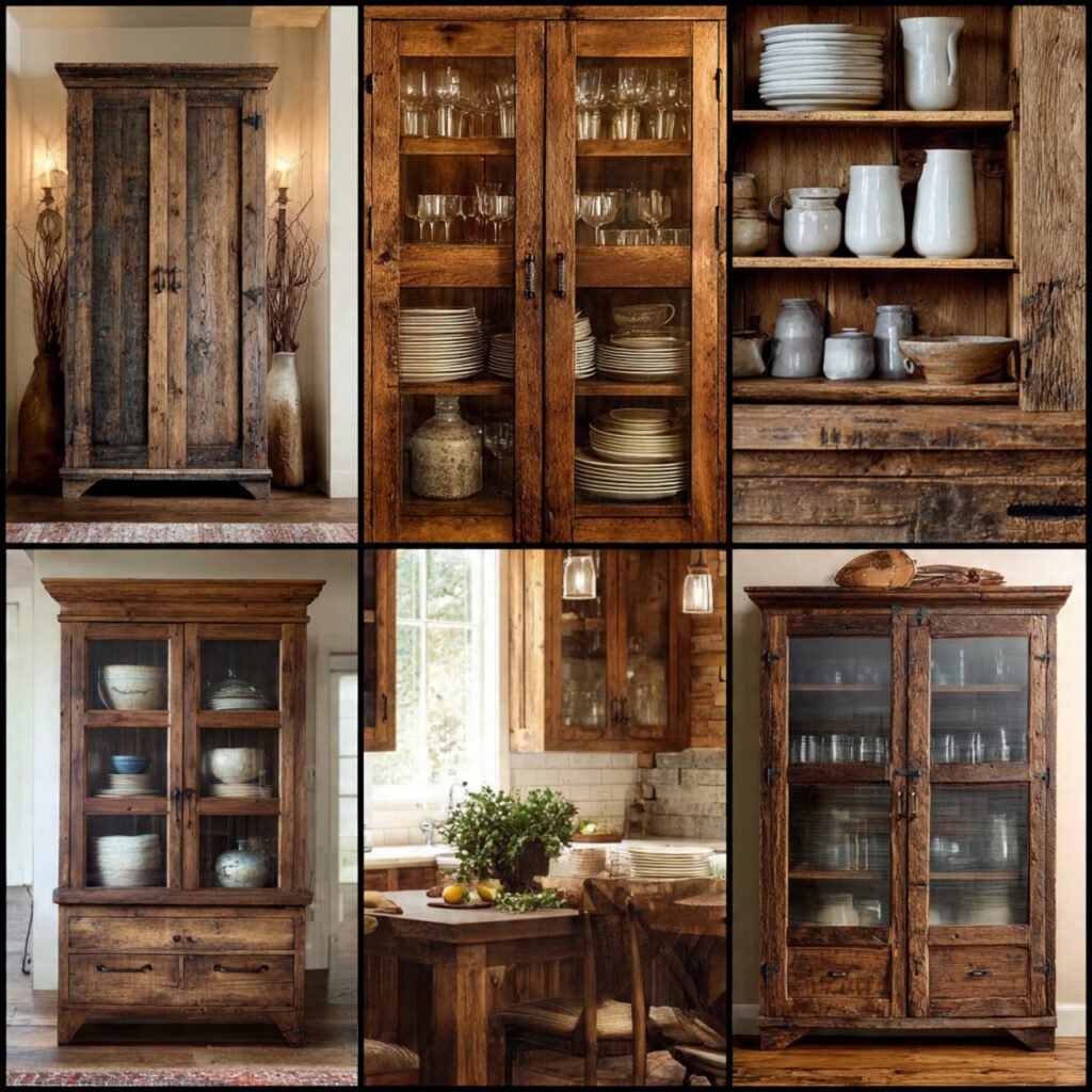 Rustic Farmhouse Cabinet Ideas