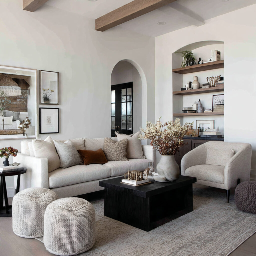 Soft Neutral Living Room Ideas