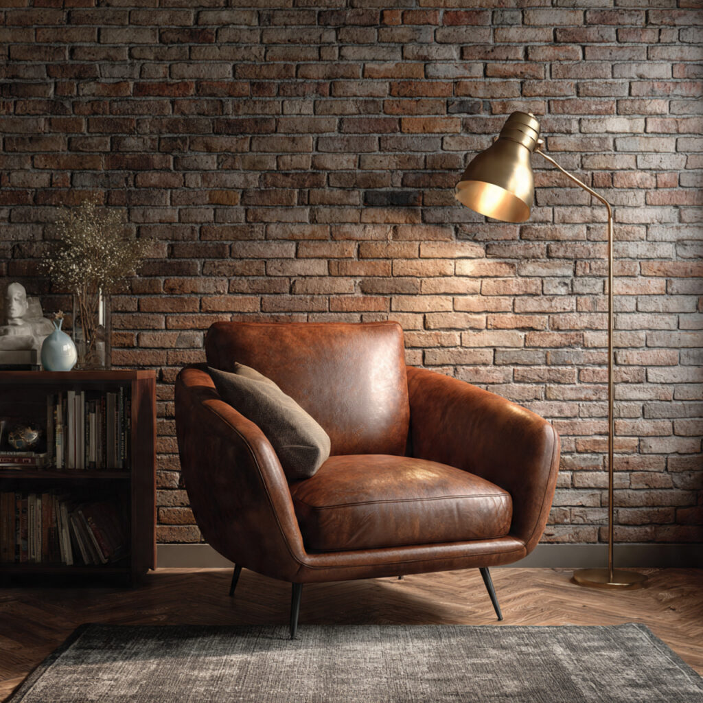 Leather Armchair Design Ideas
