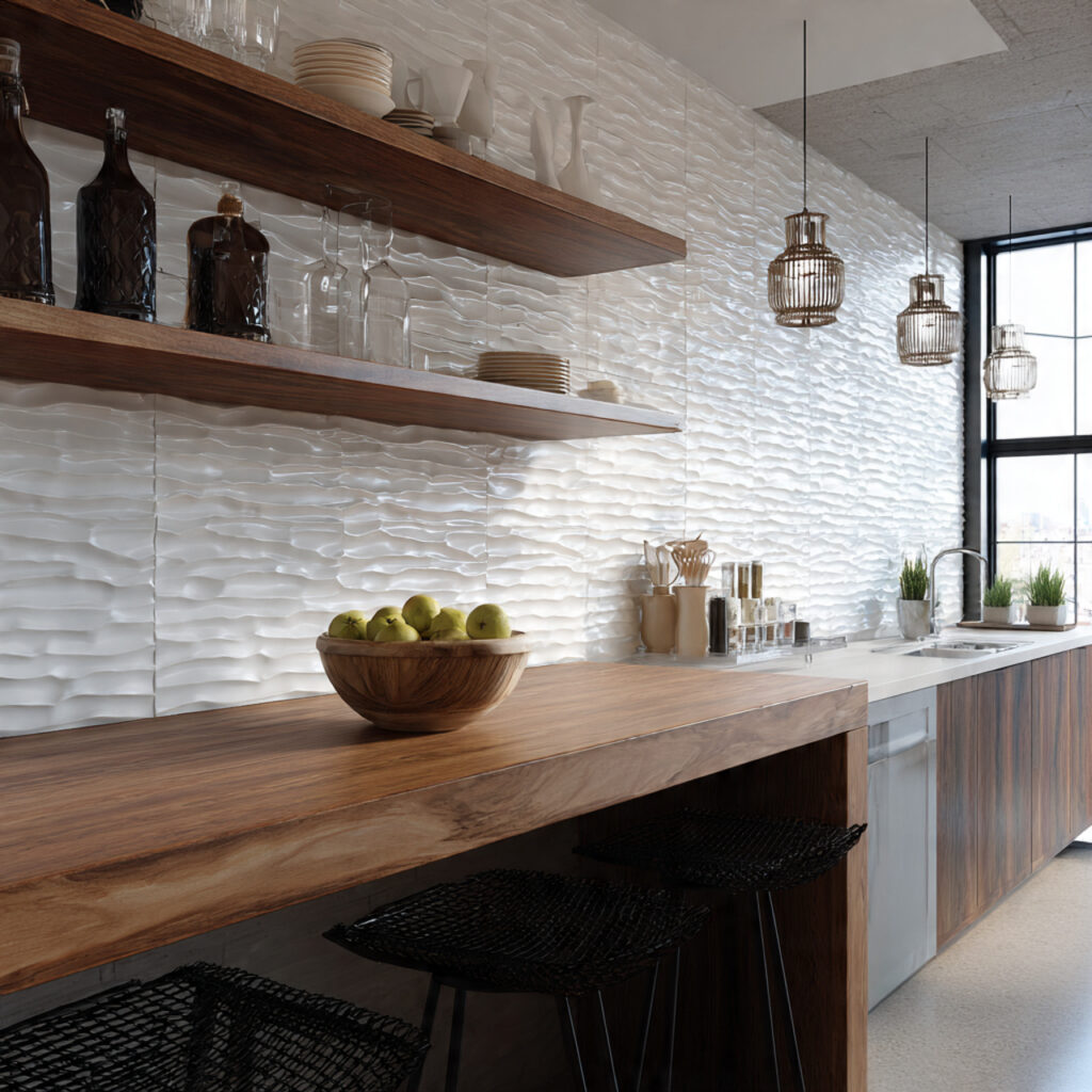 29 Fresh Kitchen Inspiration Ideas 2026 You’ll Love 29 Textured Wall and Tile Kitchen Ideas