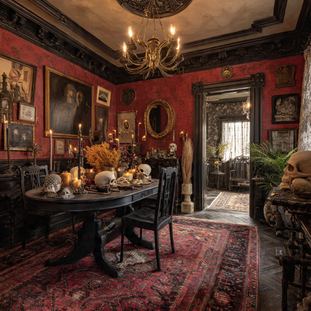 Victorian Halloween Room Decor Ideas