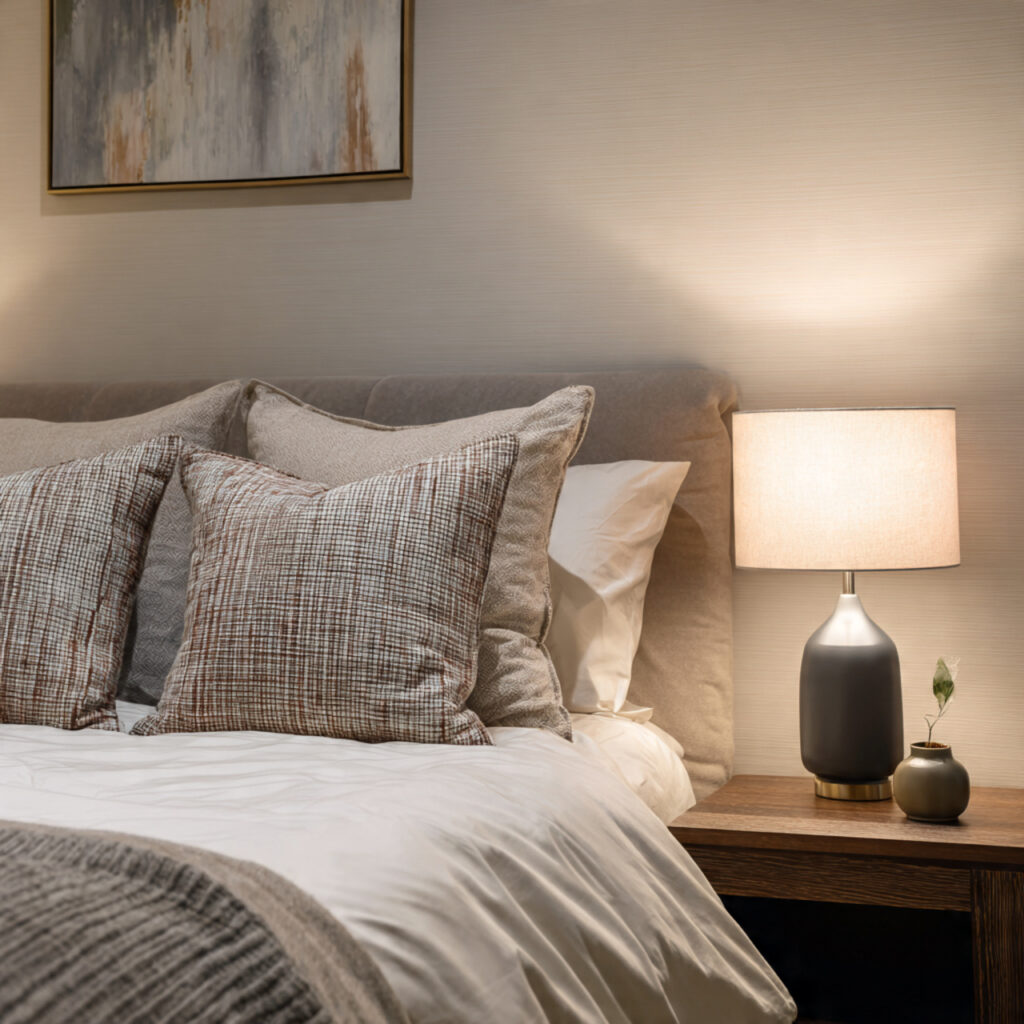 Compact bedroom lamp ideas