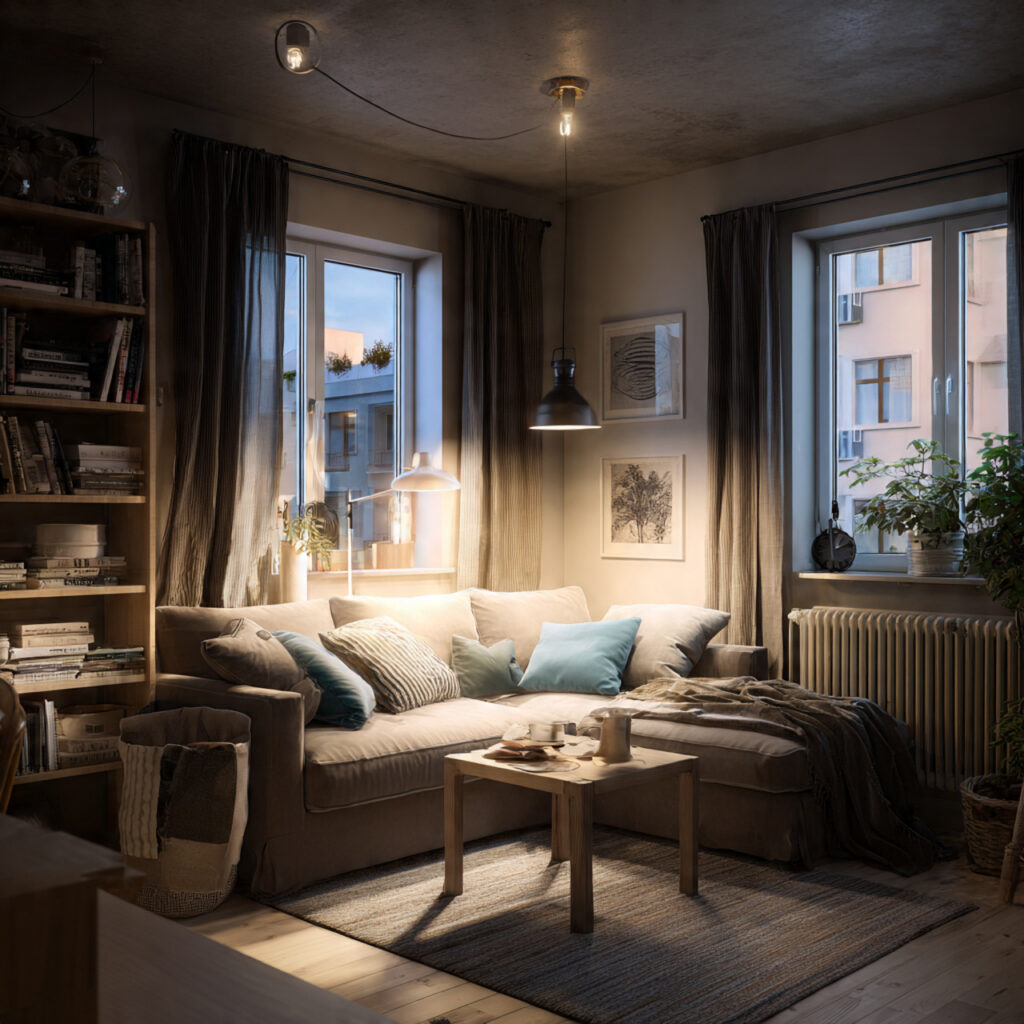 30 Small Apartment Living Room Ideas 2026 to Transform Small Spaces 11 Cozy Apartment Living Room Ideas