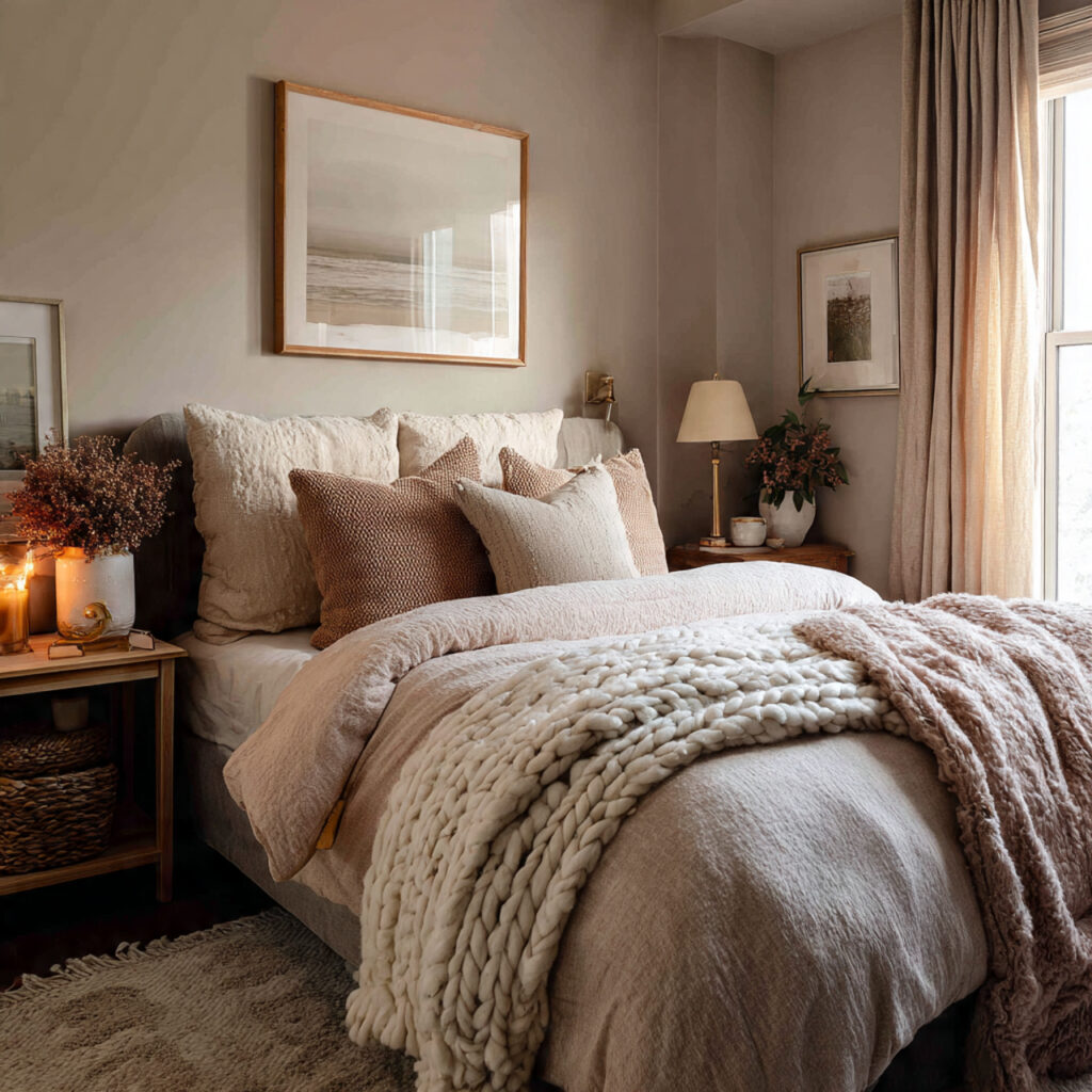 Cozy bedding valentines ideas