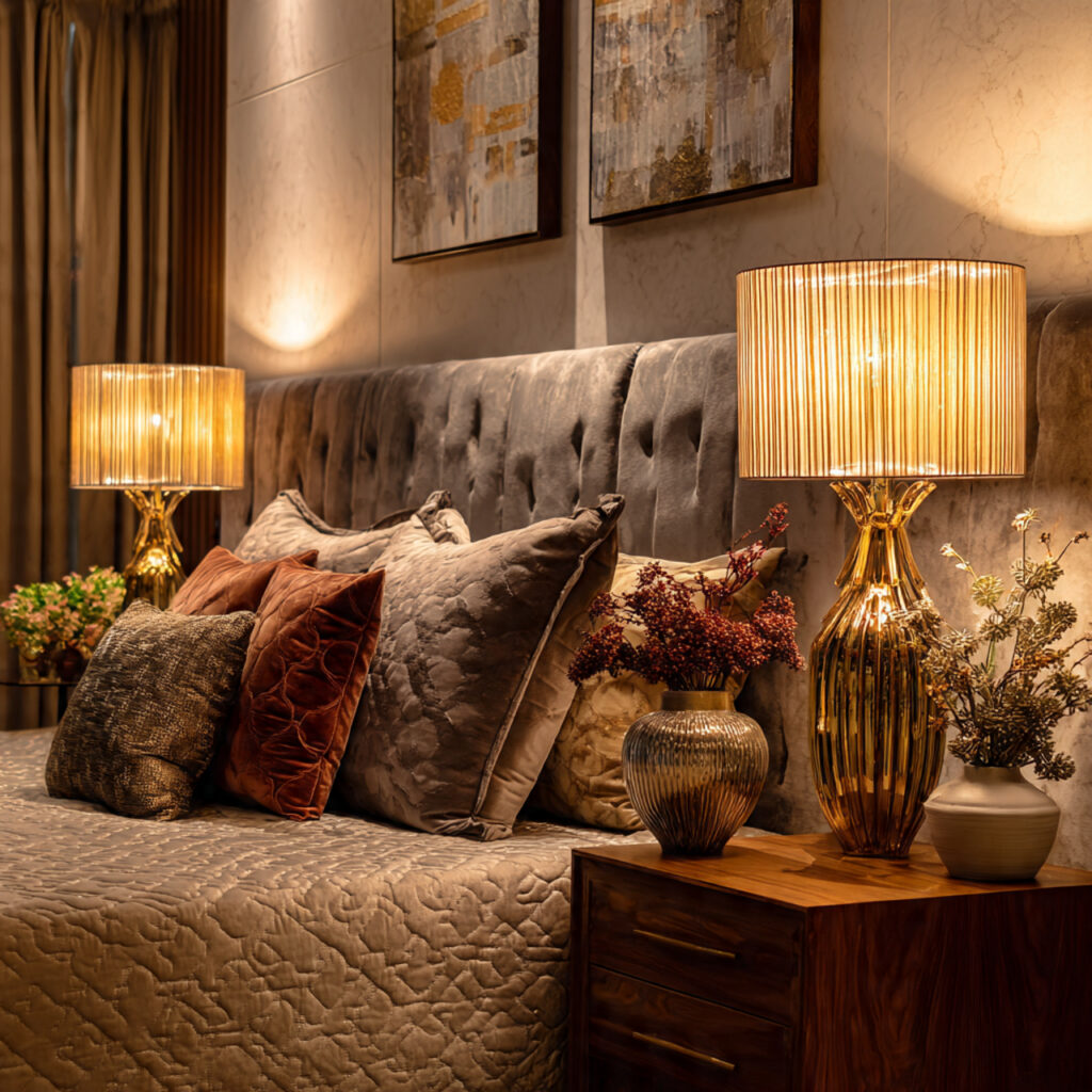 Decorative bedroom lighting ideas