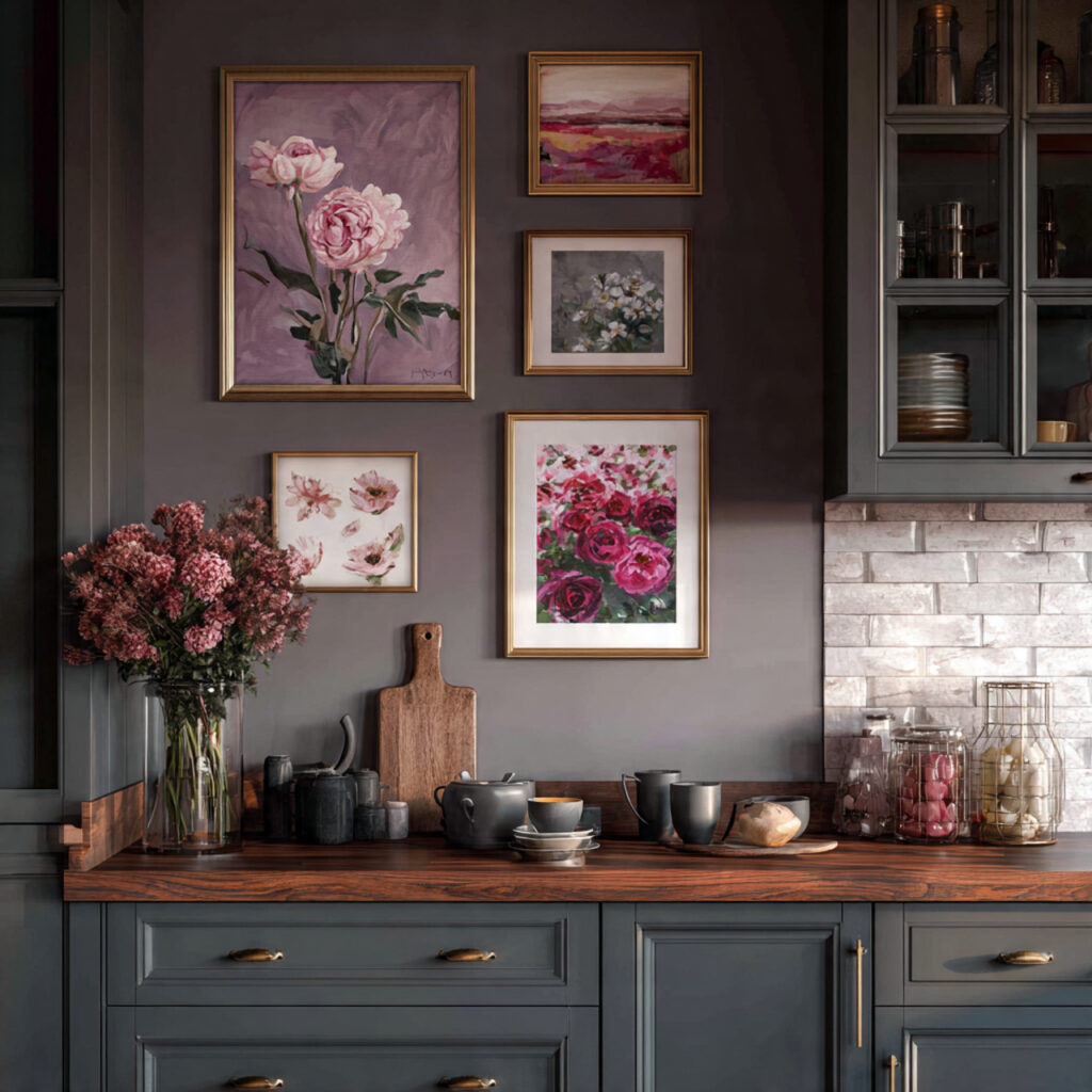 Valentine-Inspired Kitchen Wall Art Ideas
