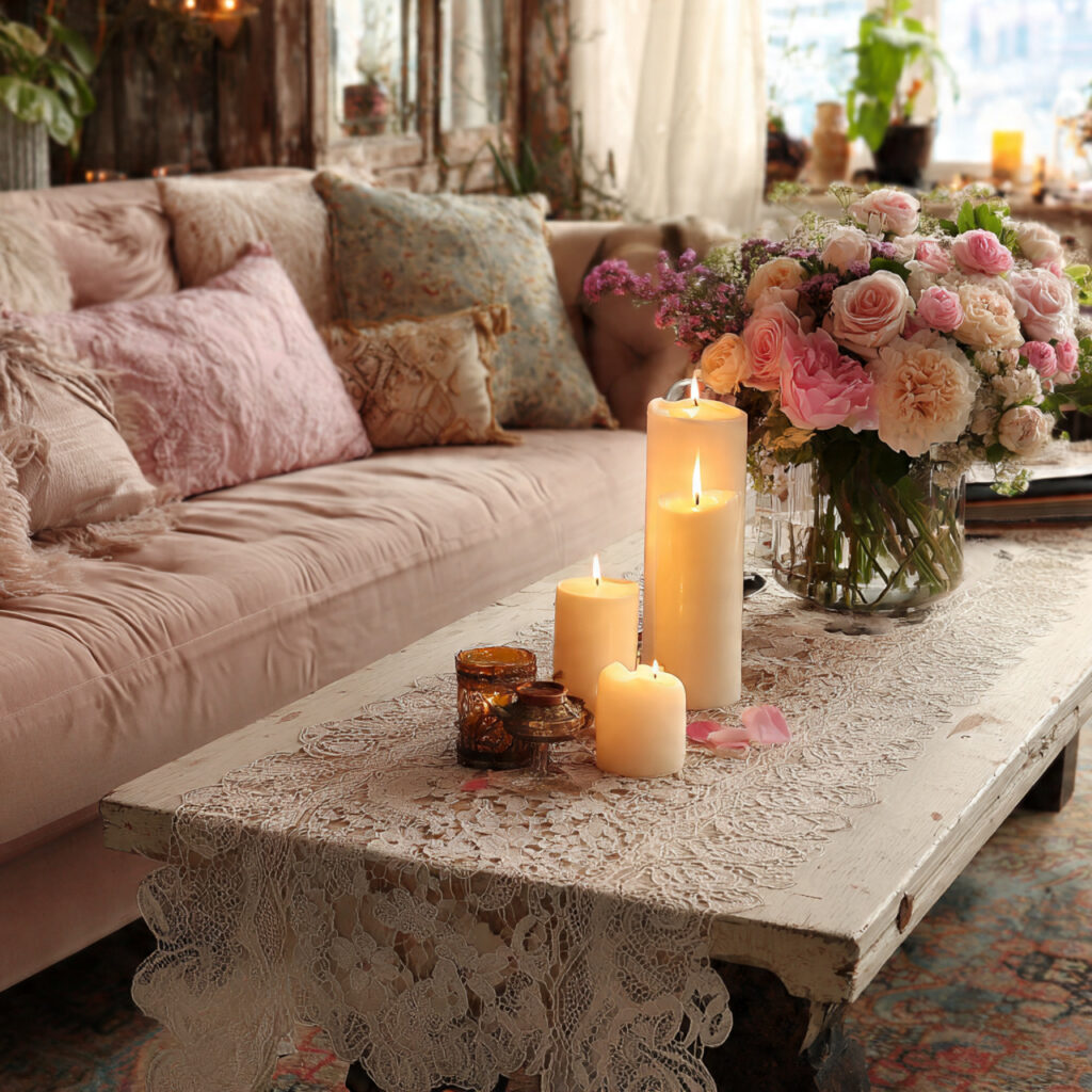 Romantic Lace Table Runners