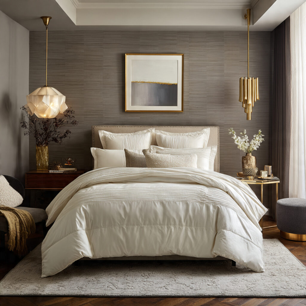 Luxury hotel-inspired bedroom set ideas
