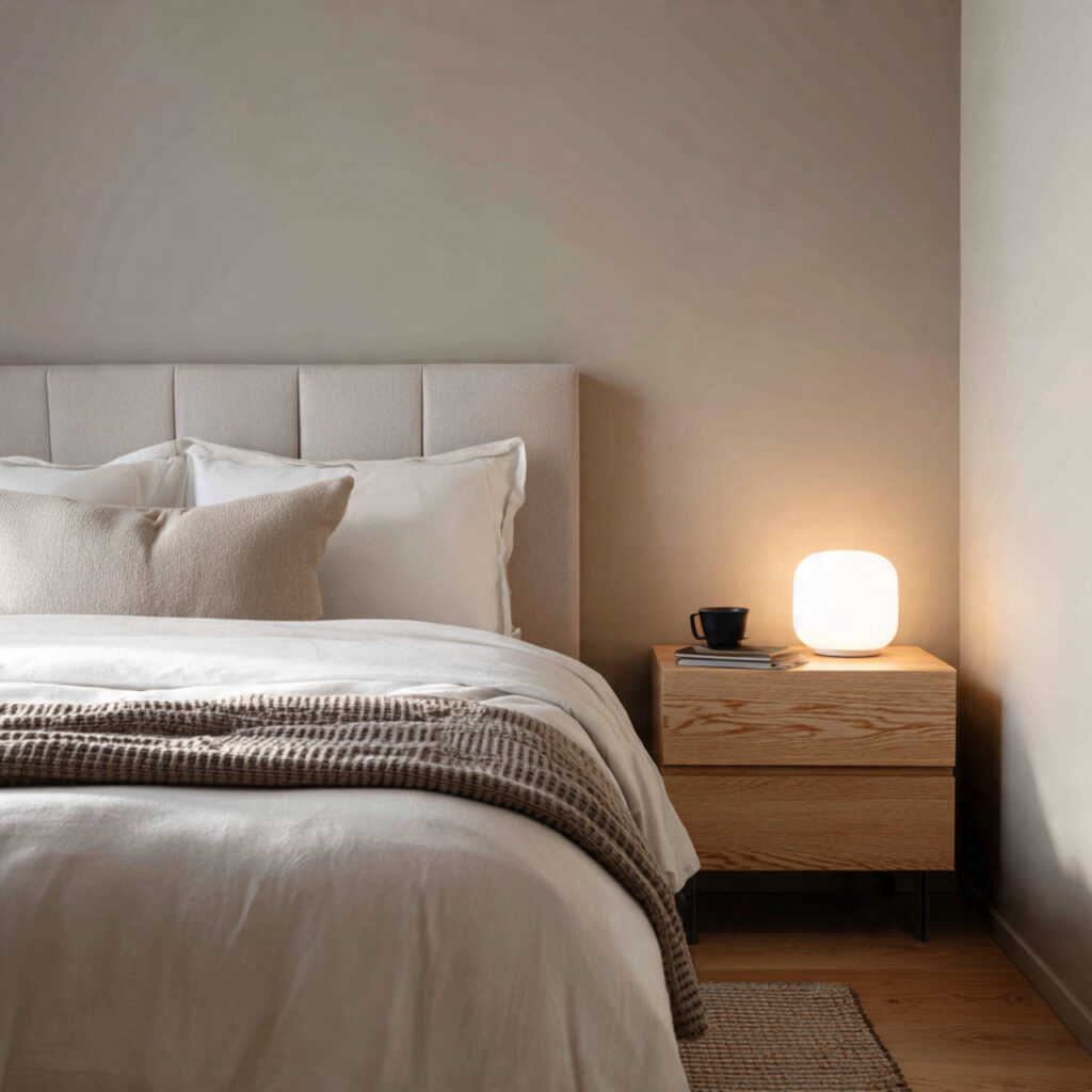Minimalist bedside lamp ideas