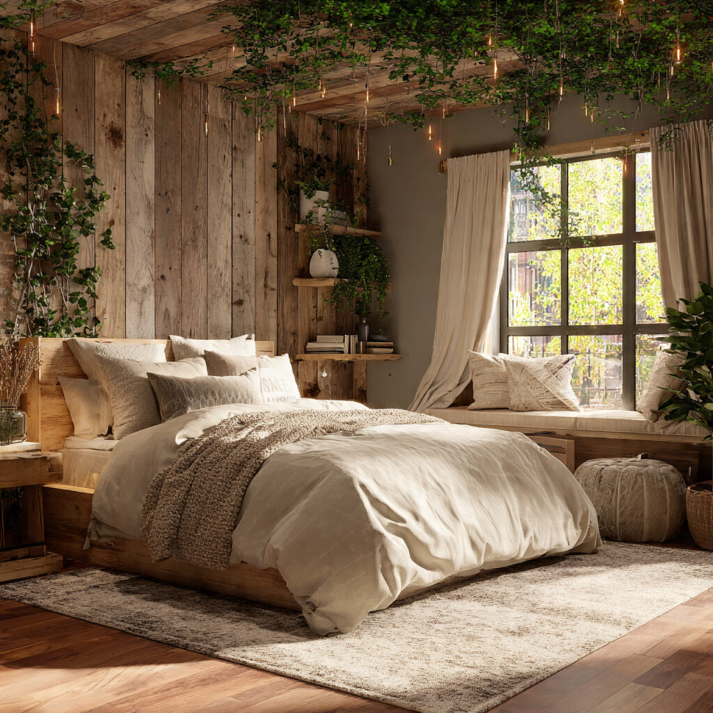 Nature-inspired valentines bedroom ideas