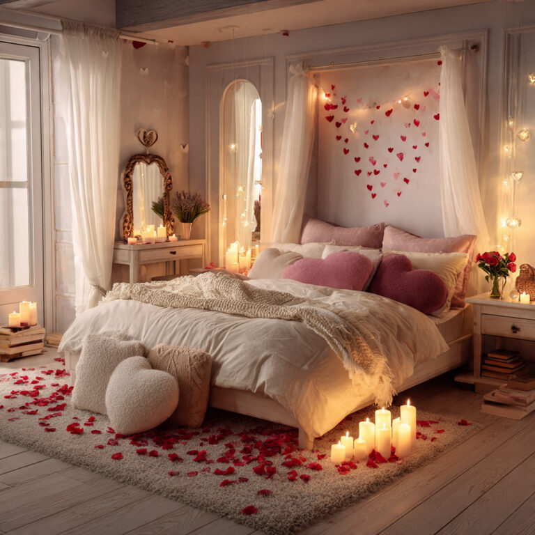 valentines day room decor romantic bedroom ideas