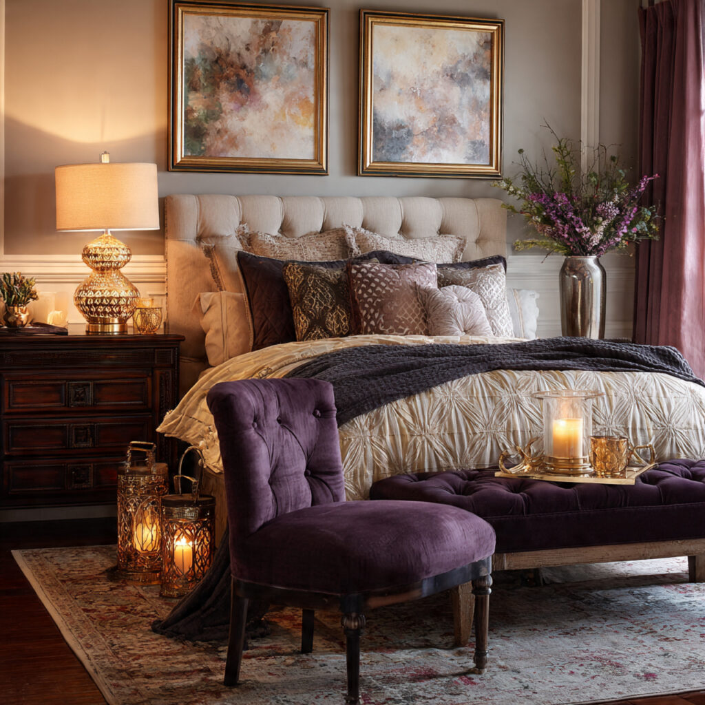 Romantic accent furniture ideas