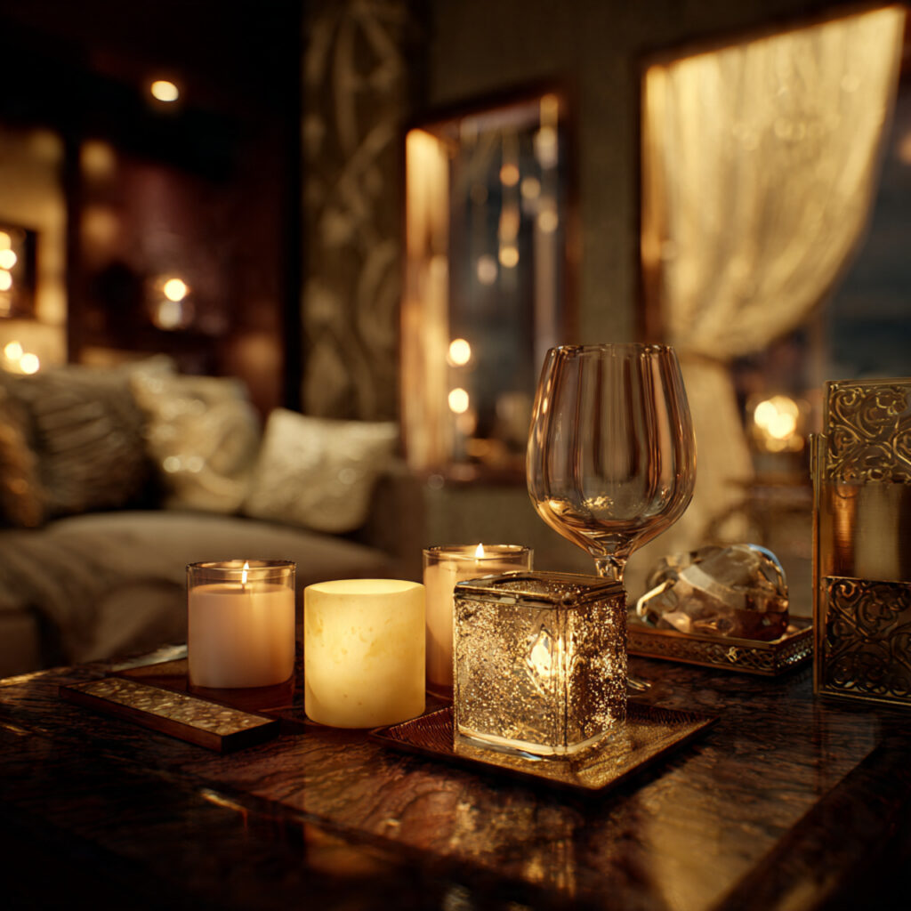 Valentines Romantic Lighting Decor Ideas