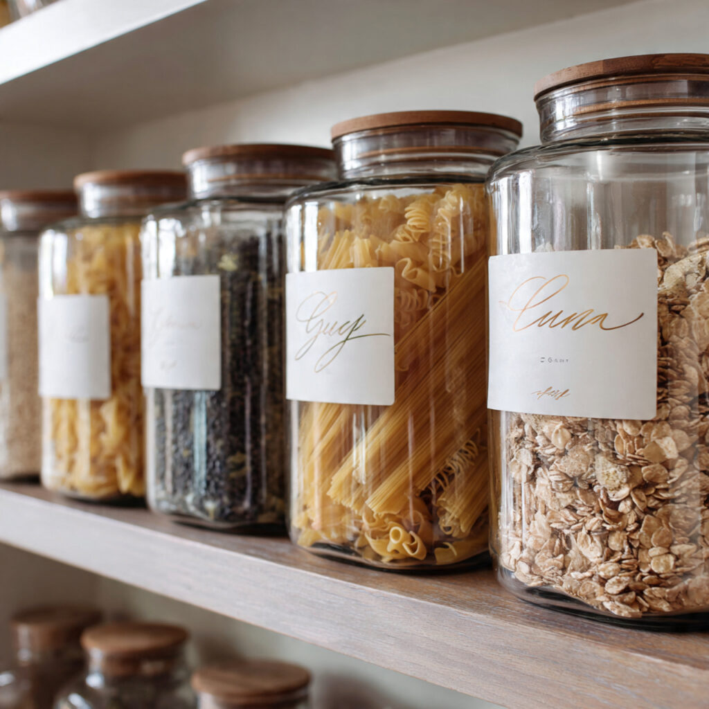 Glass Jar Storage