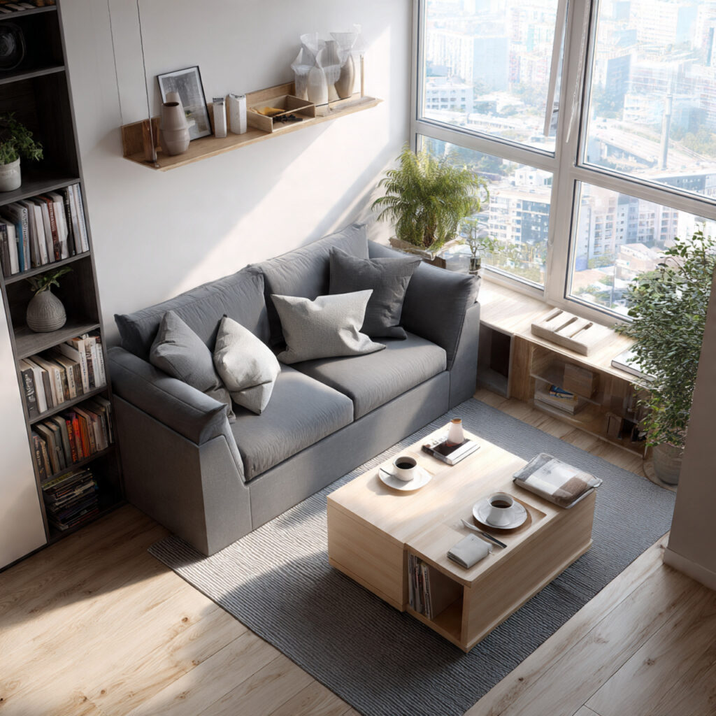 30 Small Apartment Living Room Ideas 2026 to Transform Small Spaces 4 Space-Saving Furniture Living Room Ideas
