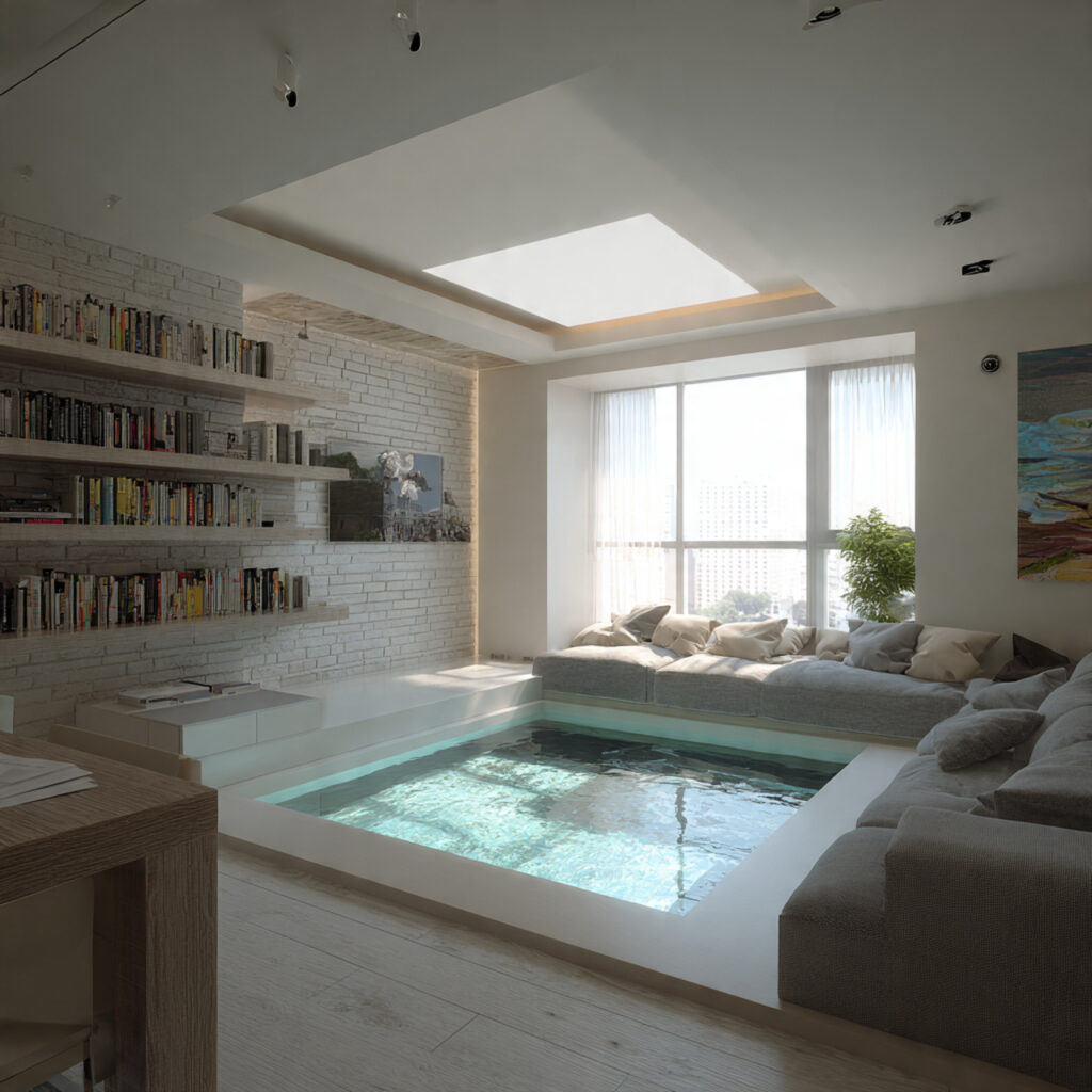 Sunken Living Room Ideas for Apartments