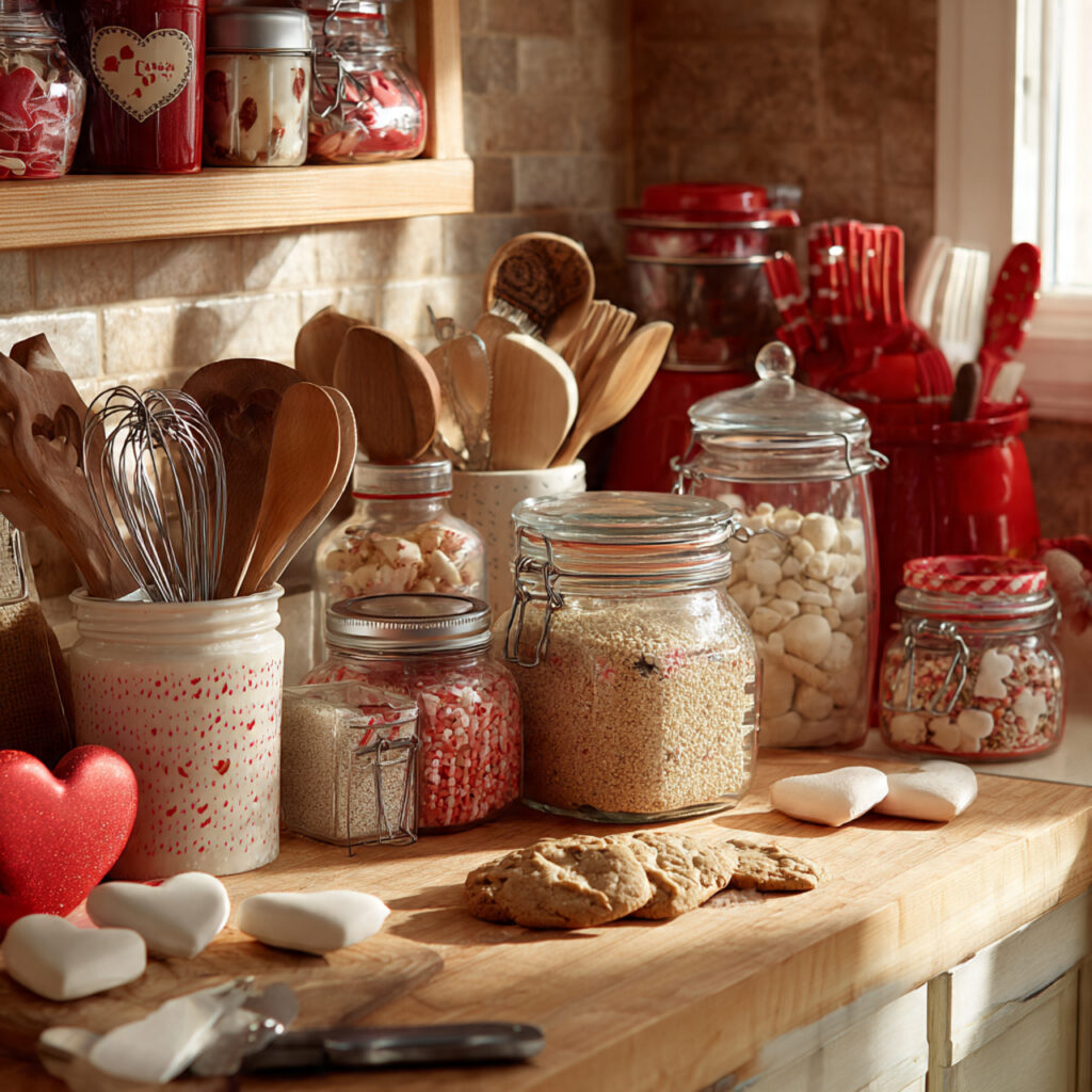 Valentine Baking-Inspired Kitchen Decor Ideas