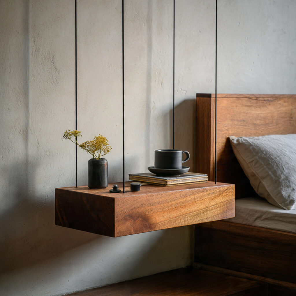 Suspended Ceiling-Hung Nightstands
