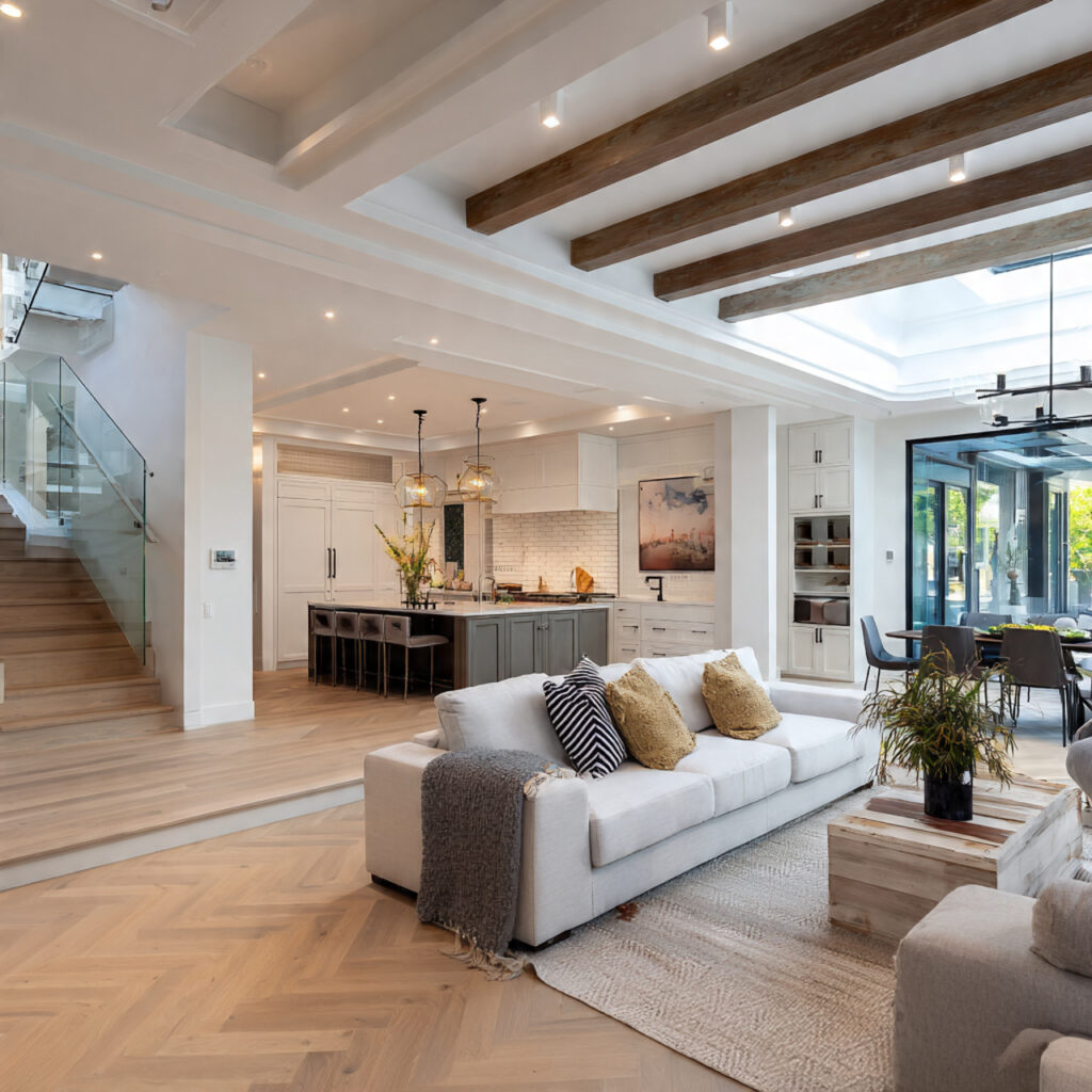 Open Concept Sunken Living Room Ideas