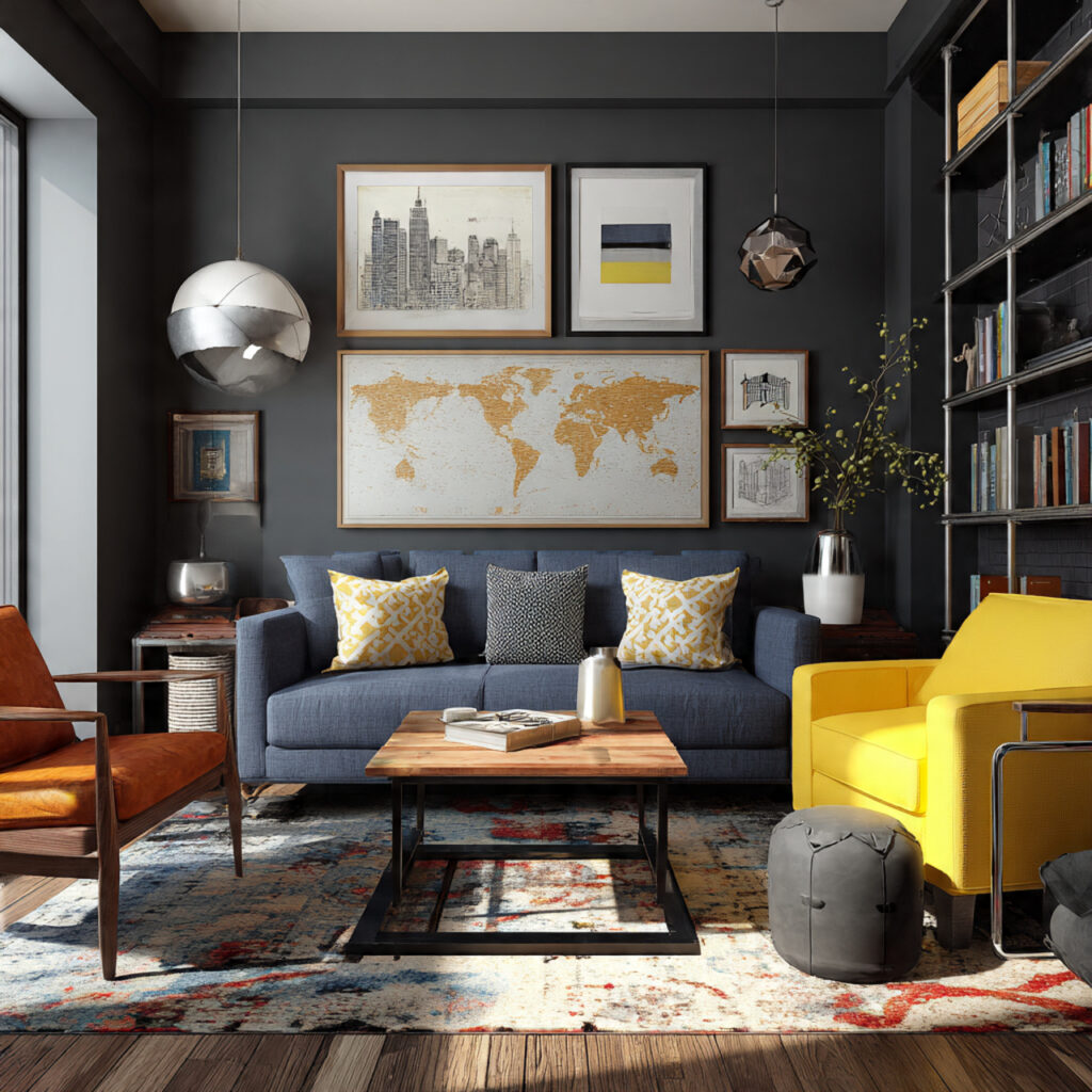 30 Small Apartment Living Room Ideas 2026 to Transform Small Spaces 26 Urban Chic Living Room Ideas