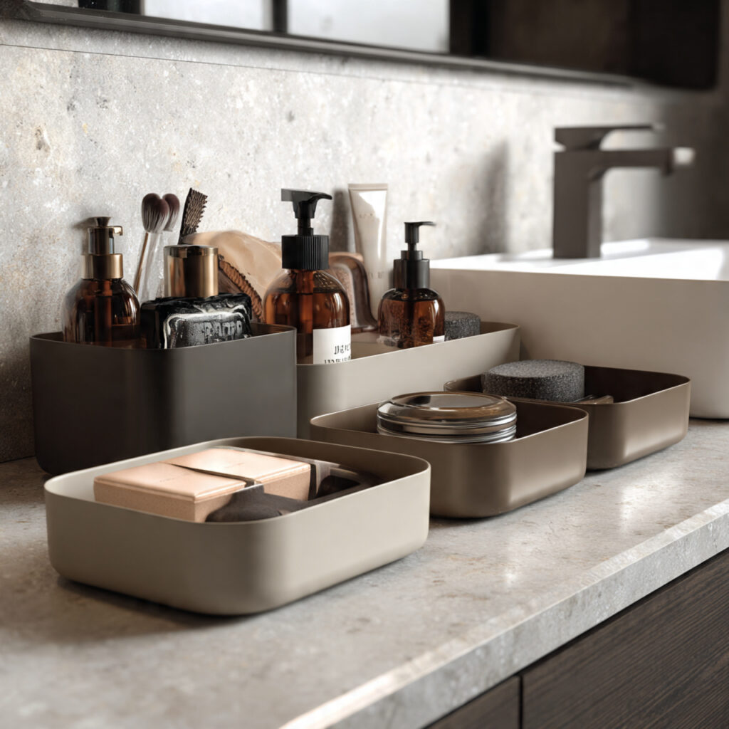 30 Bathroom Organizer Ideas 2026 That Make Small & Modern Bathrooms Shine 13 Countertop Bathroom Organizer Ideas