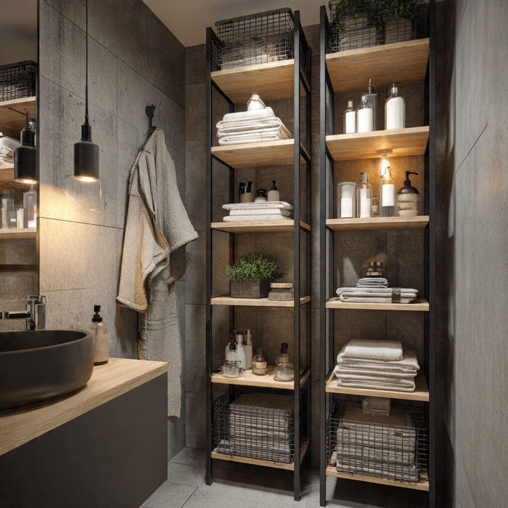 30 Bathroom Organizer Ideas 2026 That Make Small & Modern Bathrooms Shine 12 Vertical Bathroom Organizer Ideas