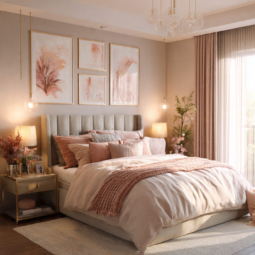 Pink Aesthetic Valentines Day Bedroom Ideas
