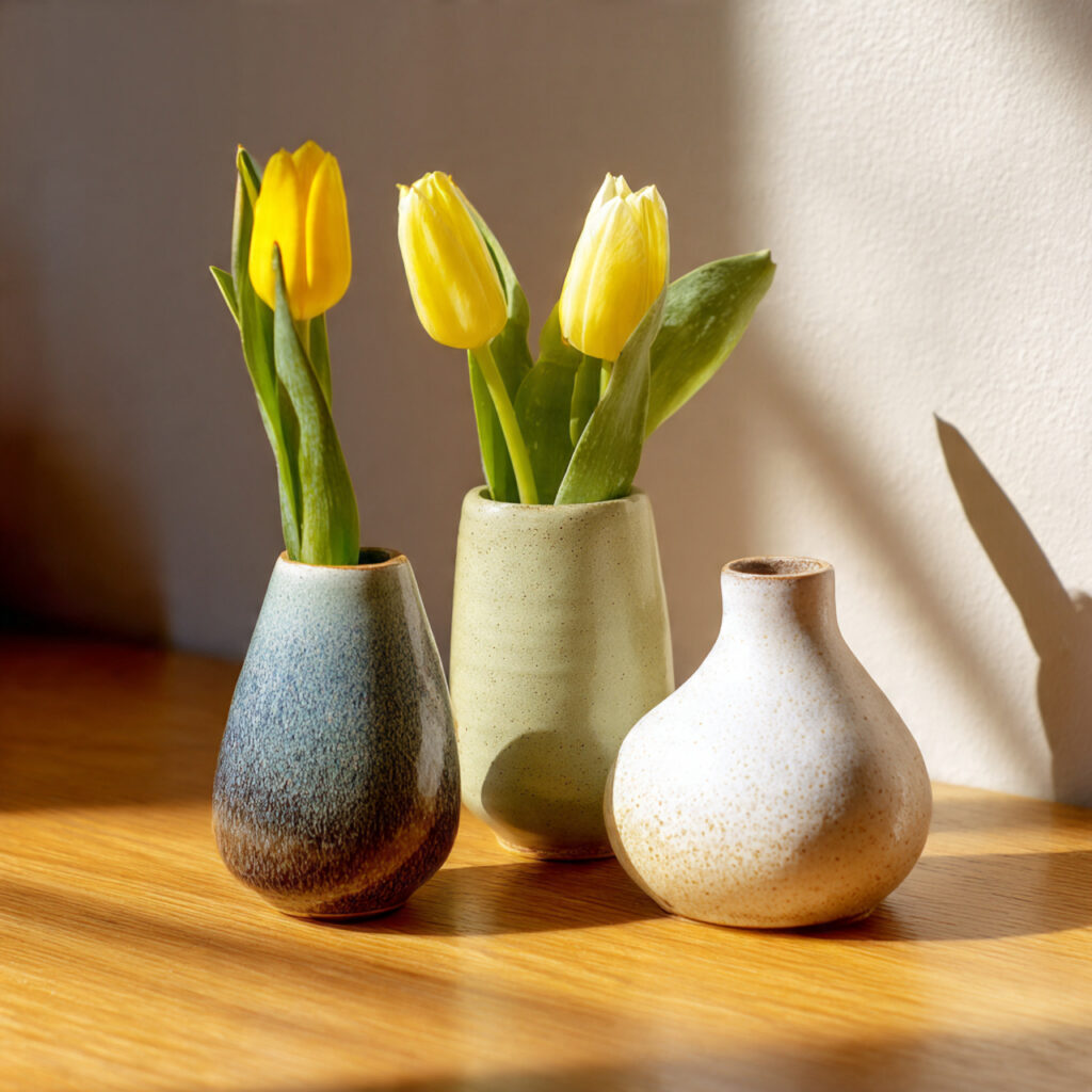 Ceramic Bud Vases