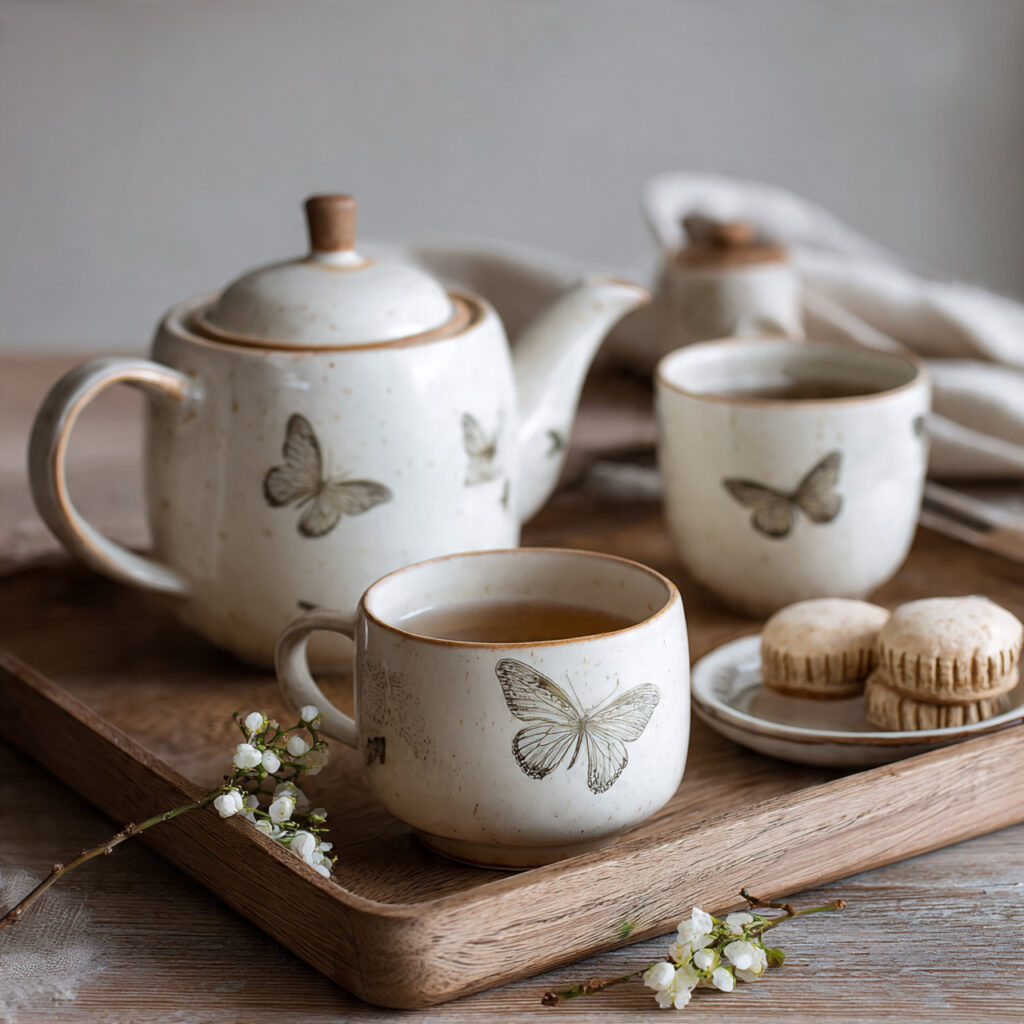 Butterfly Motif Accessories