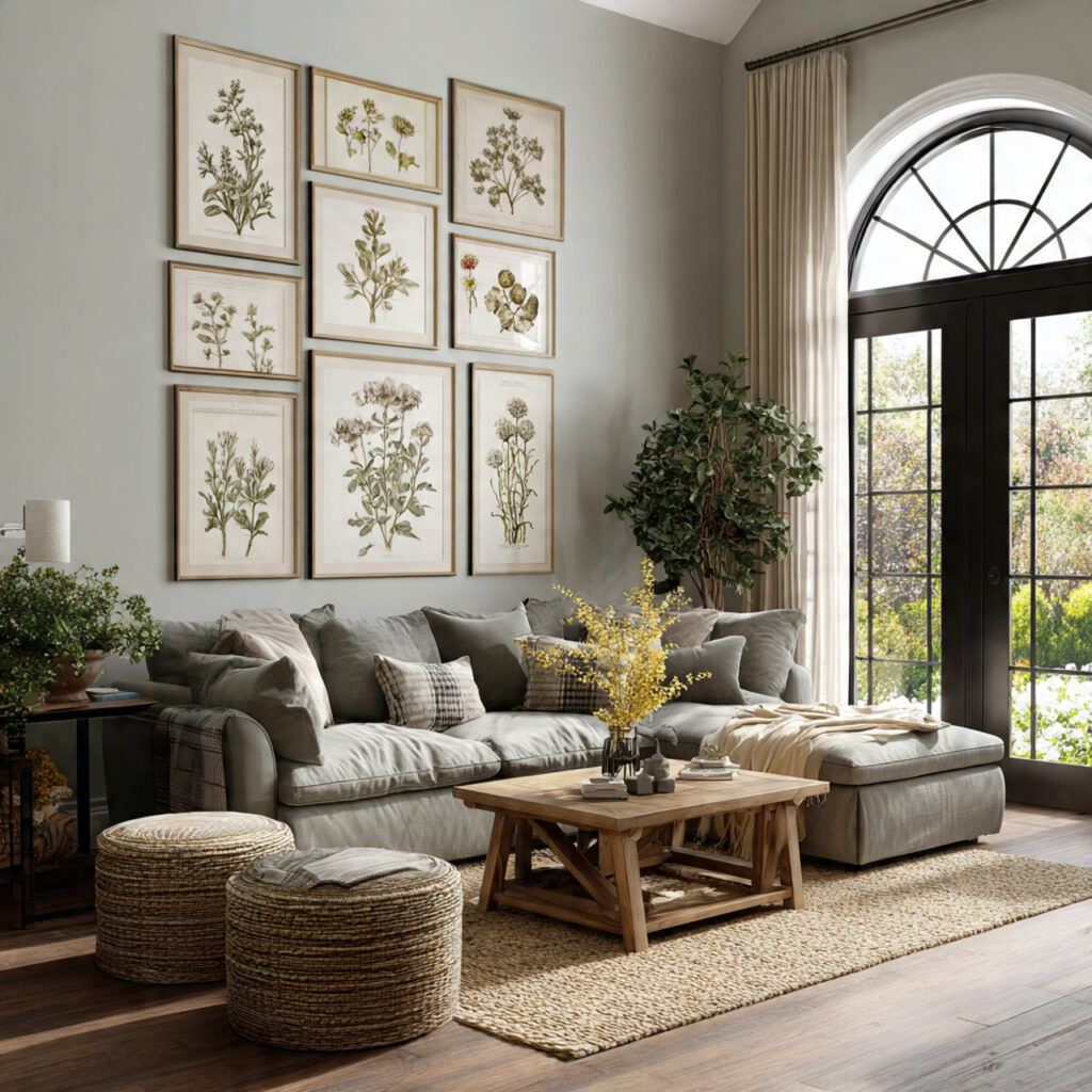 Botanical Illustration Wall Art Ideas