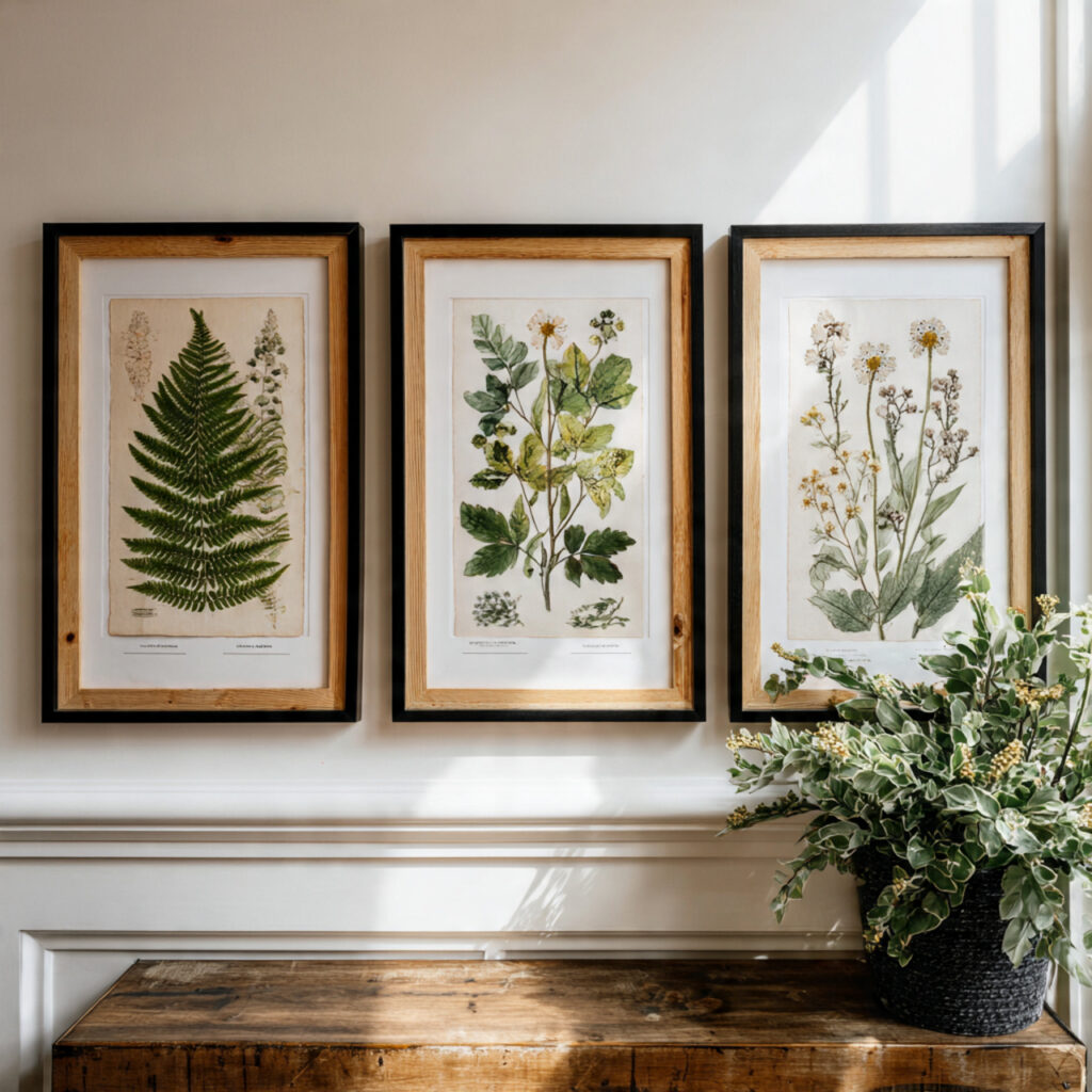 29 Fresh Spring Bathroom Decor Ideas to Try Now 5 Botanical Wall Art Ideas