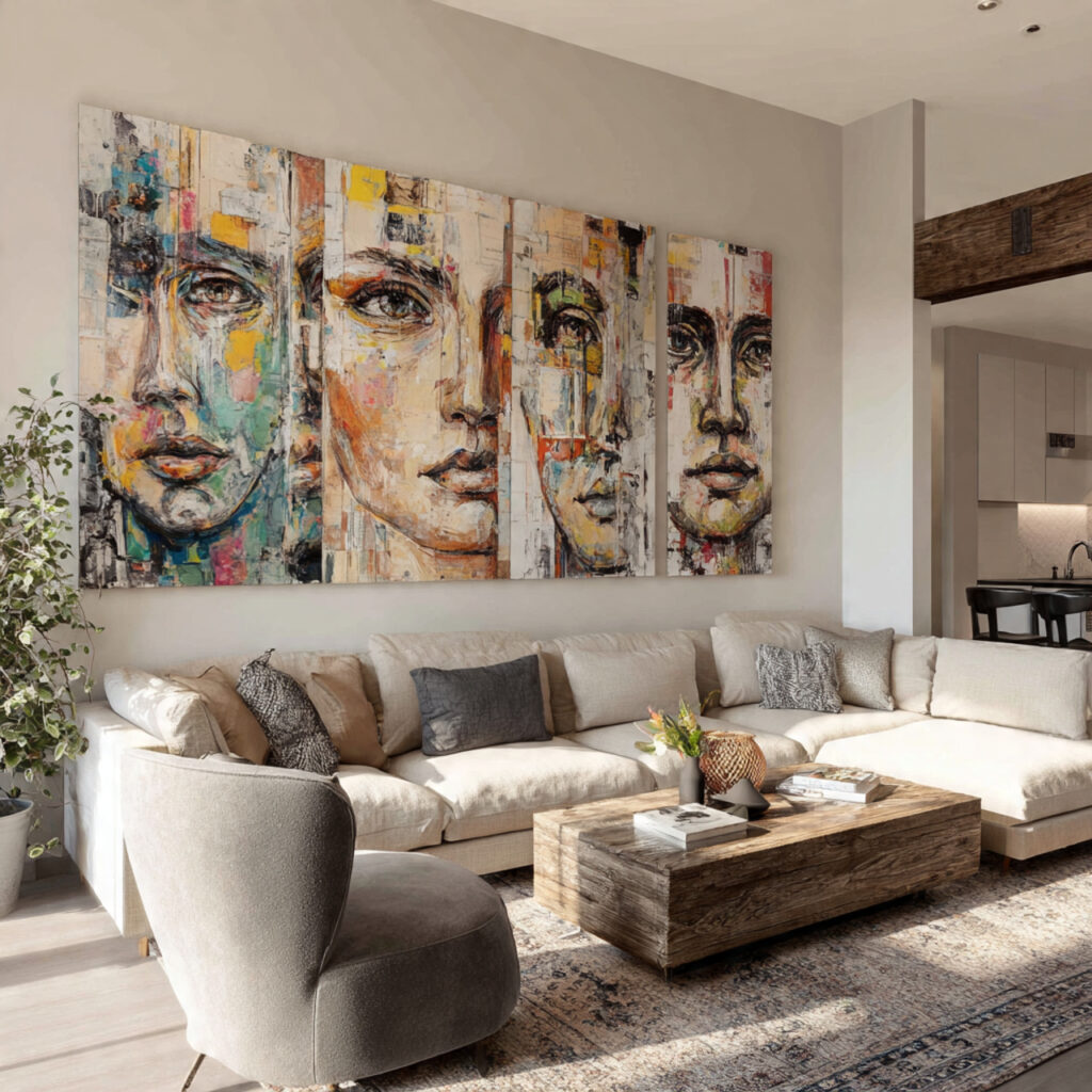Contemporary Portrait Wall Art Ideas