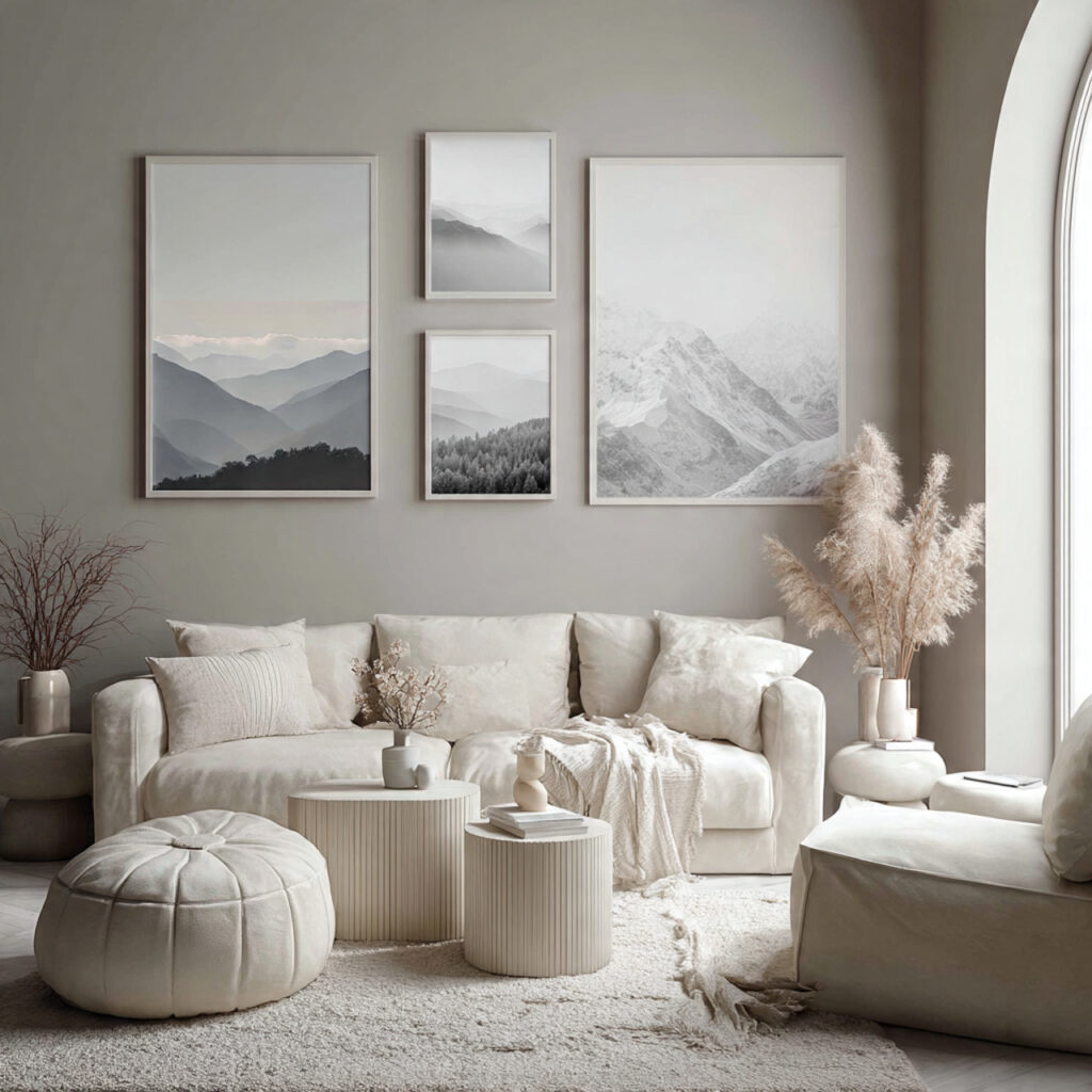 Monochrome Wall Art Ideas