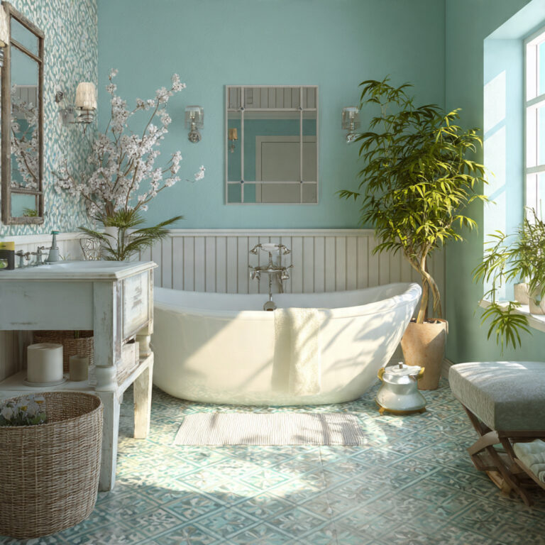 29 Fresh Spring Bathroom Decor Ideas to Try Now 9 Spring bathroom decor ideas
