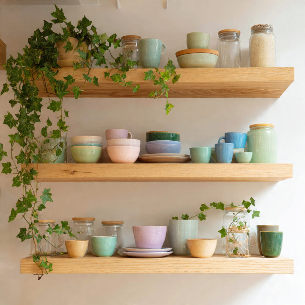 Open Shelving Displays