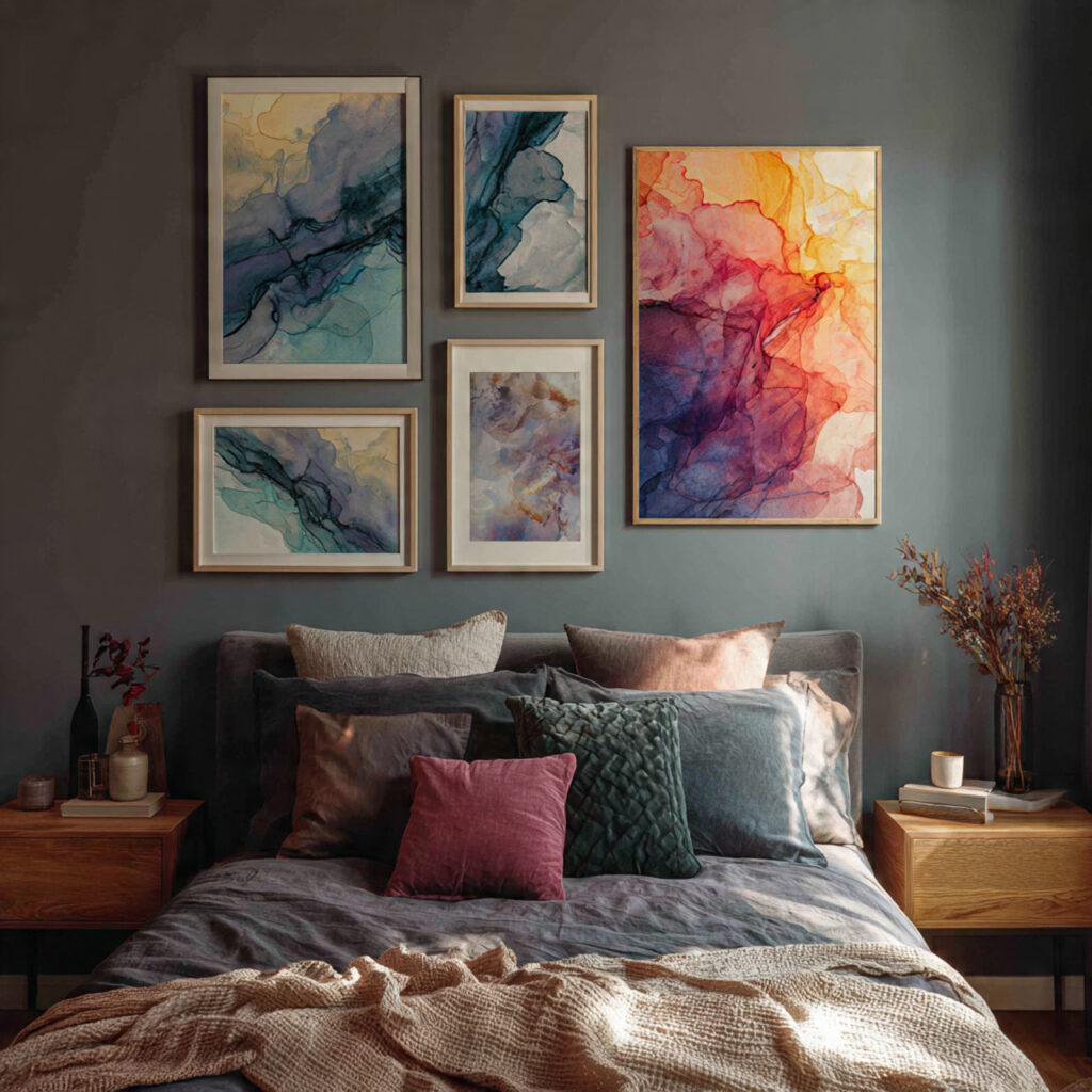 Bedroom Wall Decor Ideas 2026 That Transform Any Bedroom 15 Abstract Bedroom Wall Decor Ideas