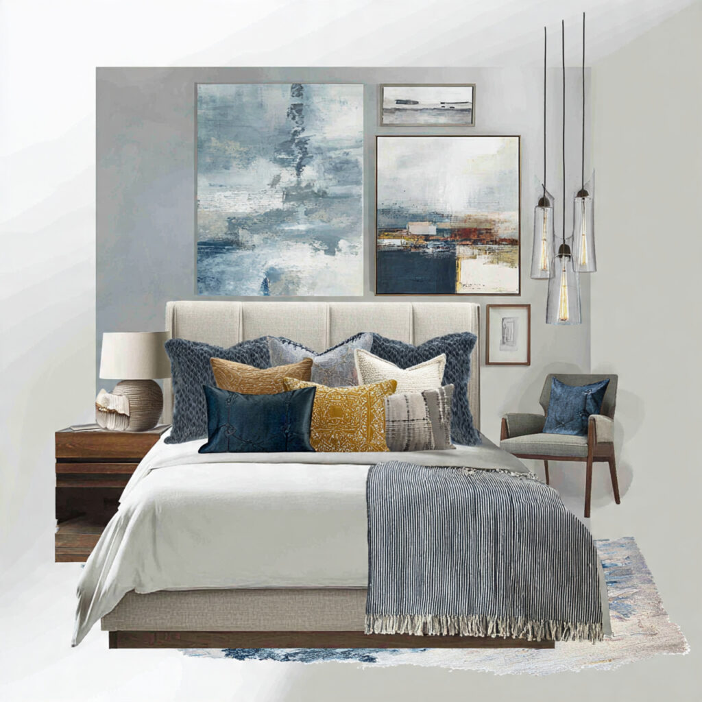 Bedroom Wall Decor Ideas 2026 That Transform Any Bedroom 27 Layered Bedroom Wall Decor Ideas 2026