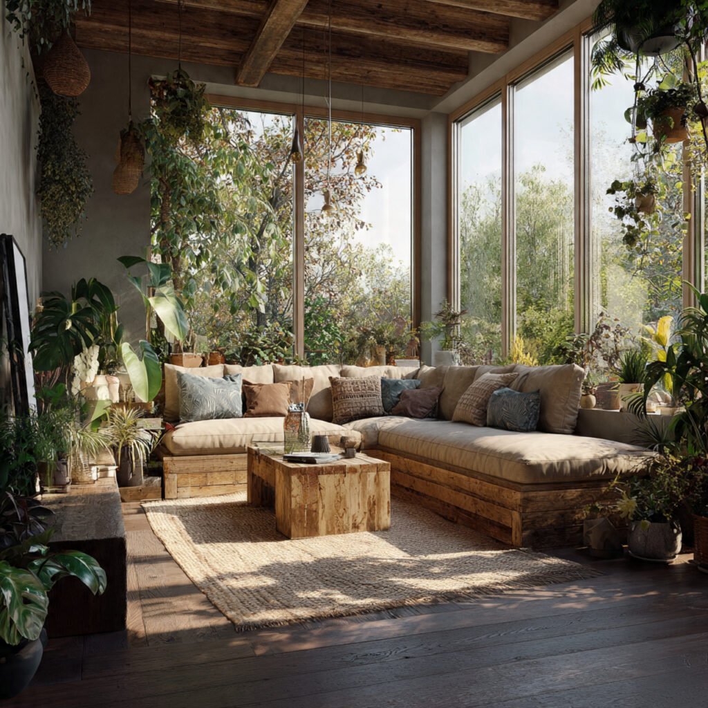 Biophilic Living Room Makeover Ideas