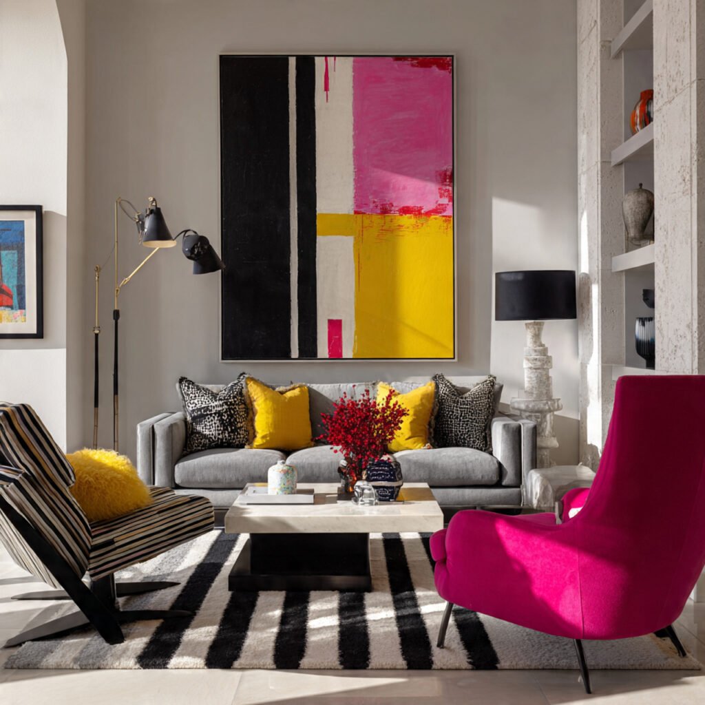 Bold Contemporary Living Room Ideas