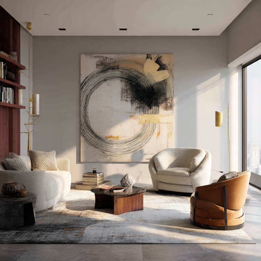 Contemporary Living Room Statement Piece Ideas